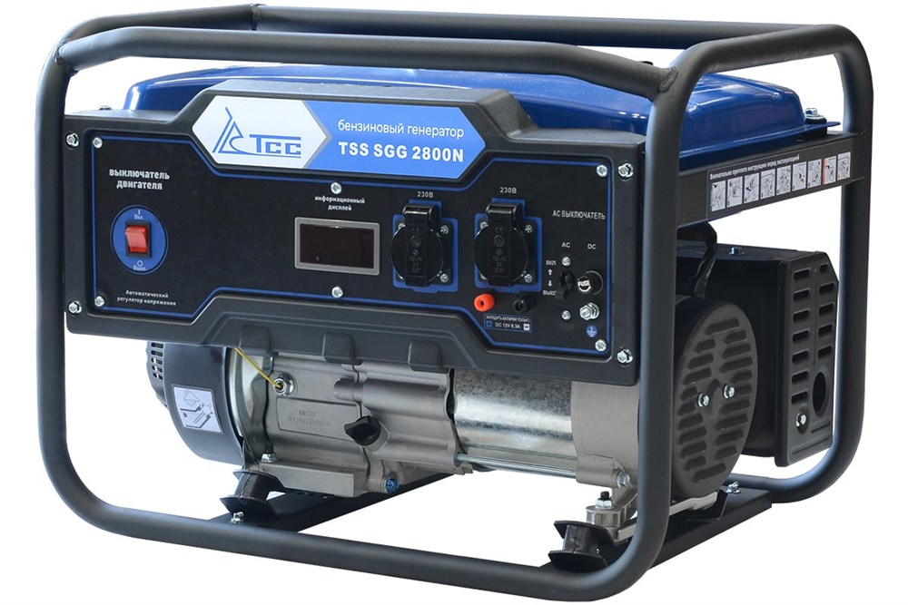 Фото 7 - Бензогенератор TSS SGG 2800N.