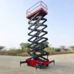 Фото 23 - Самоходный Ножничный Подъемник QZ-050-160 OXLIFT 500 кг 16 м.
