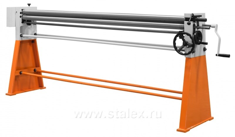 Фото 59 - Станок вальцовочный ручной STALEX W01-0.8х2050.