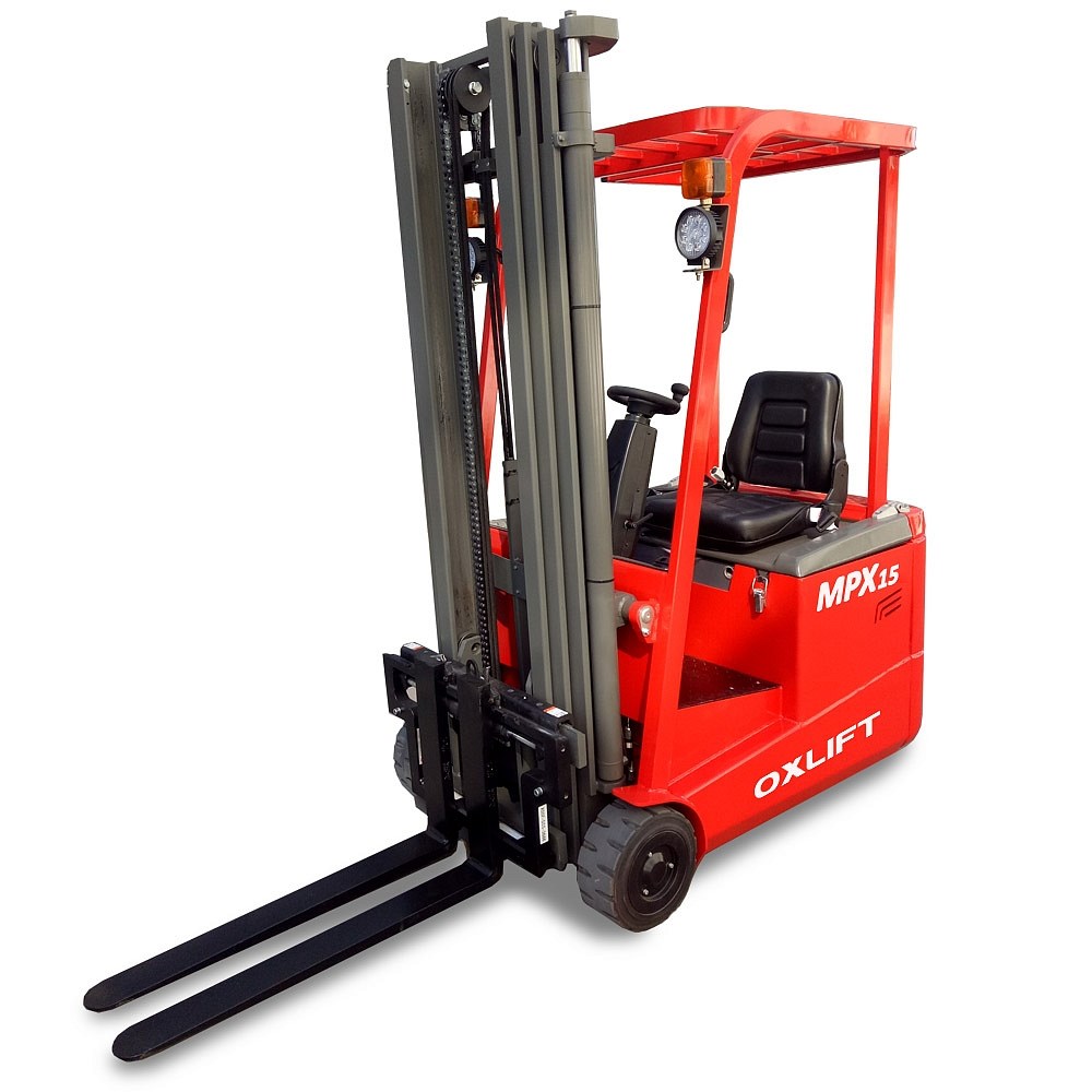 Фото 25 - Мини Электропогрузчик OXLIFT MPX15 h3 3500 мм с боковым смещением каретки.