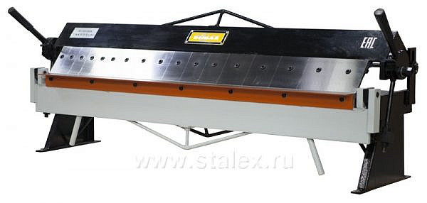 Фото 15 - Станок листогибочный ручной сегментный  STALEX W1.5x1260A.