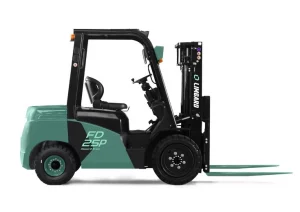 Фото 9 - Погрузчик вилочный дизельный LIMGARD FD25P (Mitsubishi, 3F480, SS, ST, верхний выхлоп, кабина с отопителем).
